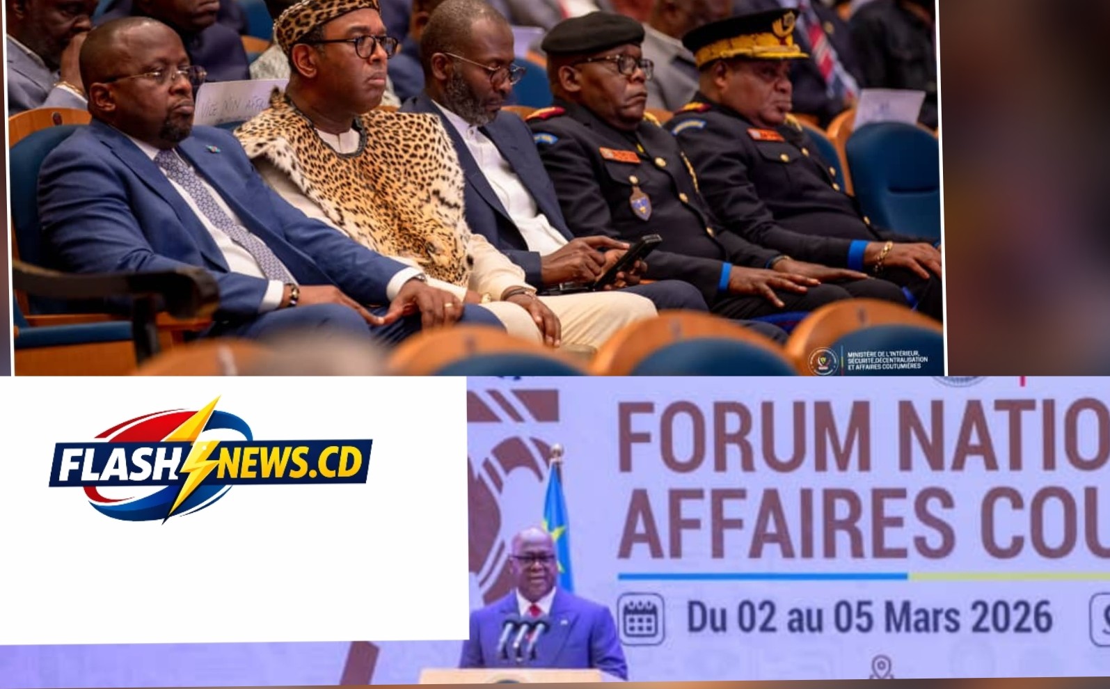 RDC : le Forum national des affaires coutumières placé sous le signe de la souveraineté et de la cohésion sociale