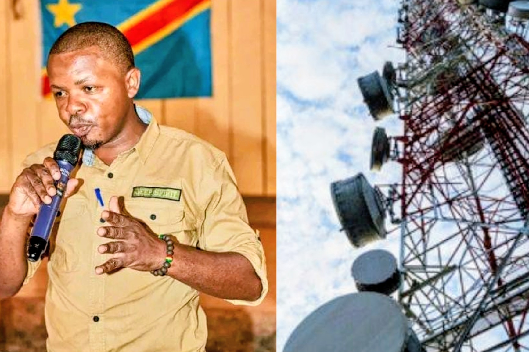 Haut-Uélé : Rodrigue Bailanda Kasereka dénonce la mauvaise qualité des services de Vodacom