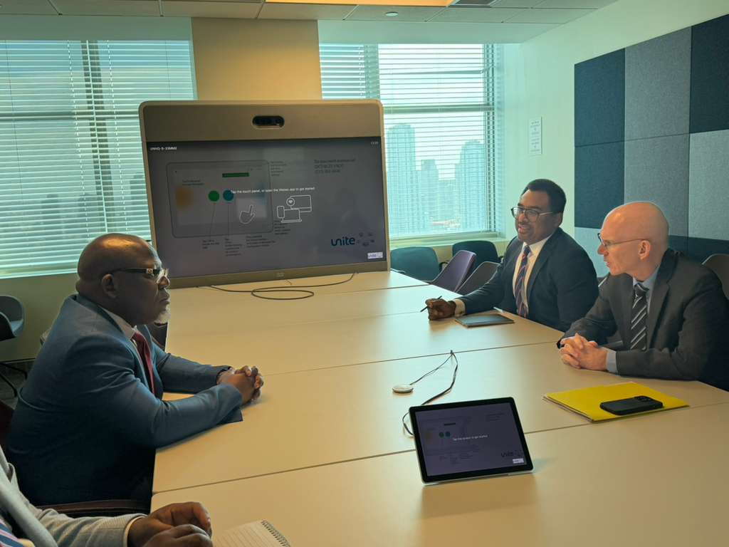 À New York : Le Représentant permanent de la RDC à l'ONU échange avec le nouveau Représentant spécial du Secrétaire général, l'ONU, M. James Swan