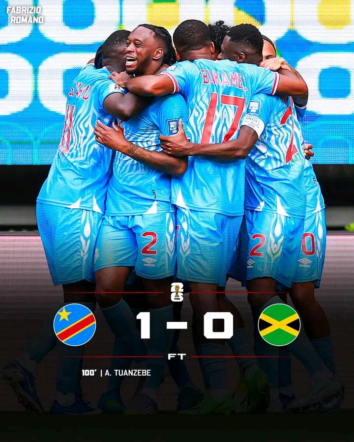 Les Léopards de la RDC qualifiés pour la Coupe du Monde 2026 après une victoire historique face à la Jamaïque (1-0) 🇨🇩
