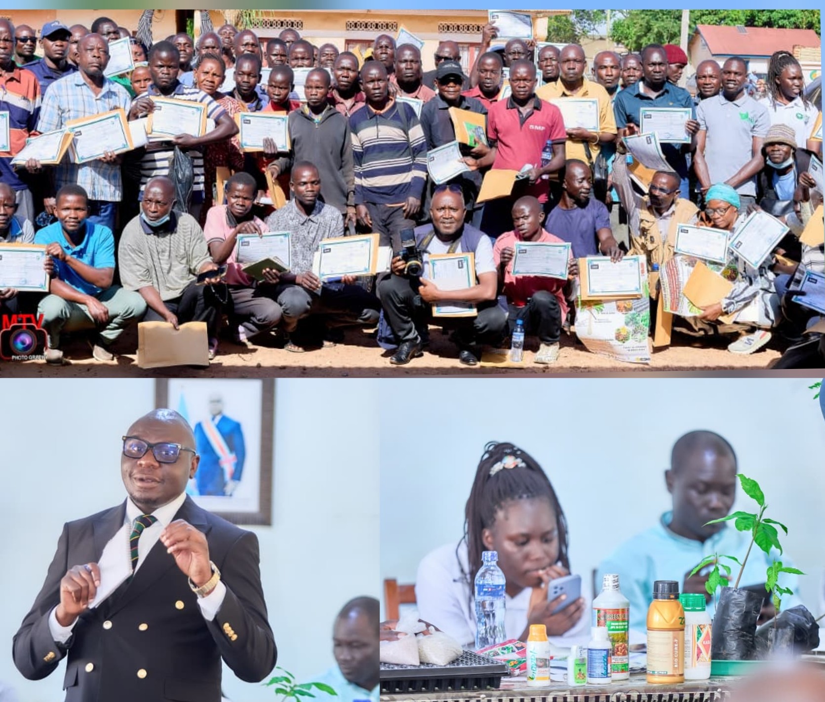 Aru : la formation en agro-industrie de la Fondation AMG clôturée par la remise des brevets à Ariwara