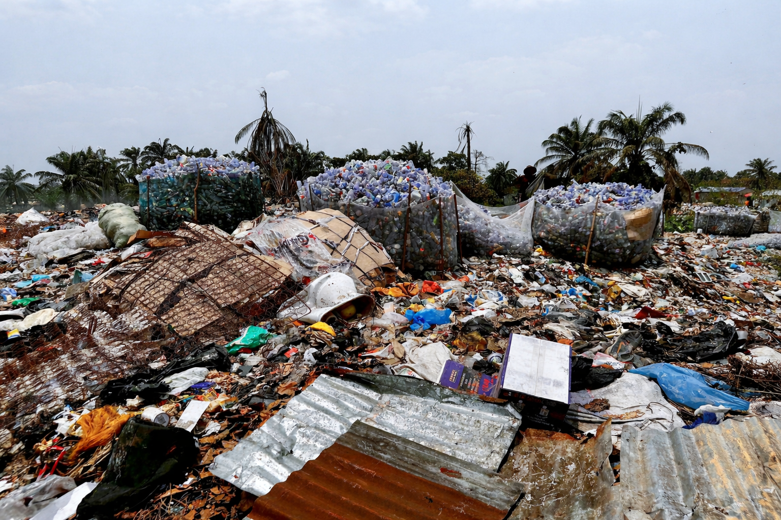Insalubrité à Kinshasa : Ngaliema envahie par des immondices sur plusieurs artères